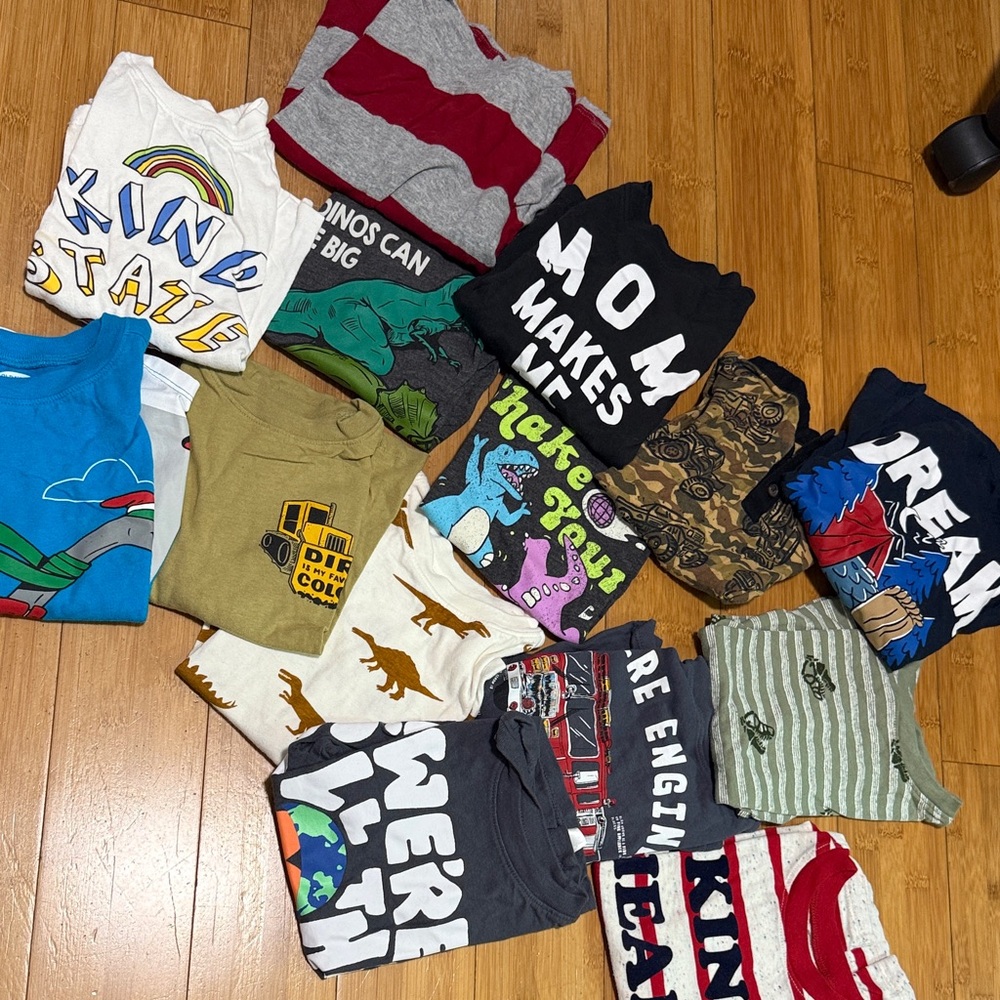 Assorted Graphic long sleeve T-Shirts 4T 13 tops